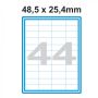 Etikety A4 Print 48,5x25,4mm (44) SO048025