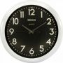 Nástenné hodiny SECCO S TS6007 40cm b/č
