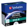 DVD-R Verbatim M-Disc , 5pack,GBGB,4x,jewel box ,pre archiváciu dát