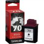 Toner Lexmark ink 80D2957, twin #70+, black, 1380 (2x690)s