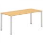 Stôl kancelársky 204 Doska pravouhlá 800x1800x25 RAL9022 LTD BK358 Buk