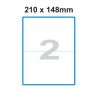 Etikety A4 Print 210x148 mm (2) SO210148