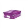 Organizačný box Click-N-Store malý fialový