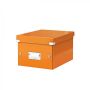 Univerzálny box Click-N-Store A5 malý oranžový