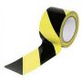 Výstražná páska 100mmx33m žlto-čierna PVC
