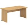 Stôl kancelársky 103 800x1600x25 AL eloxovaný prírodný LTD BK358 Buk