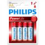 Batéria Philips PowerLife AA R6 / 4ks phR6PL