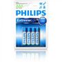 Batéria Philips ultra alkaline AAA (LR03) 1,5 V / 4 ks phLR03EL