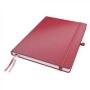 Zápisník Leitz Complete A4 štvorčekový červený