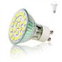 LED žiarovka Inoxled GU10, 230V, 4W, 245lm, studená biela, 60000h, POWER,