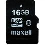Pamäťová karta MicroSDHC 16GB CL10 + adpt 854717 MAXELL