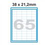 Etikety A4 Print 38x21,2mm (65) SO038021