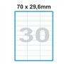 Etikety A4 Print 70x29,6mm (30) SO070029