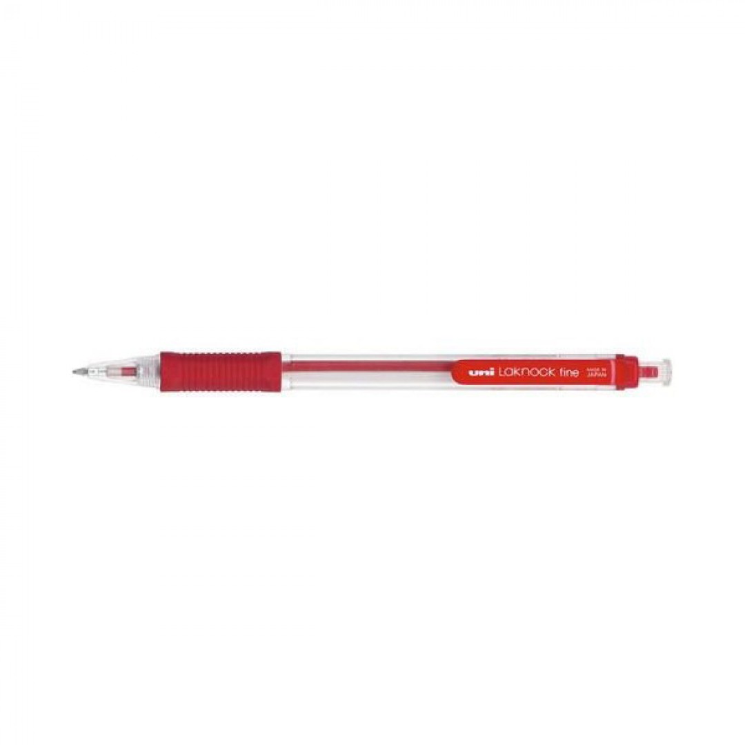 Pero guličkové UNI Laknock SN-101 (0,7mm) - červené